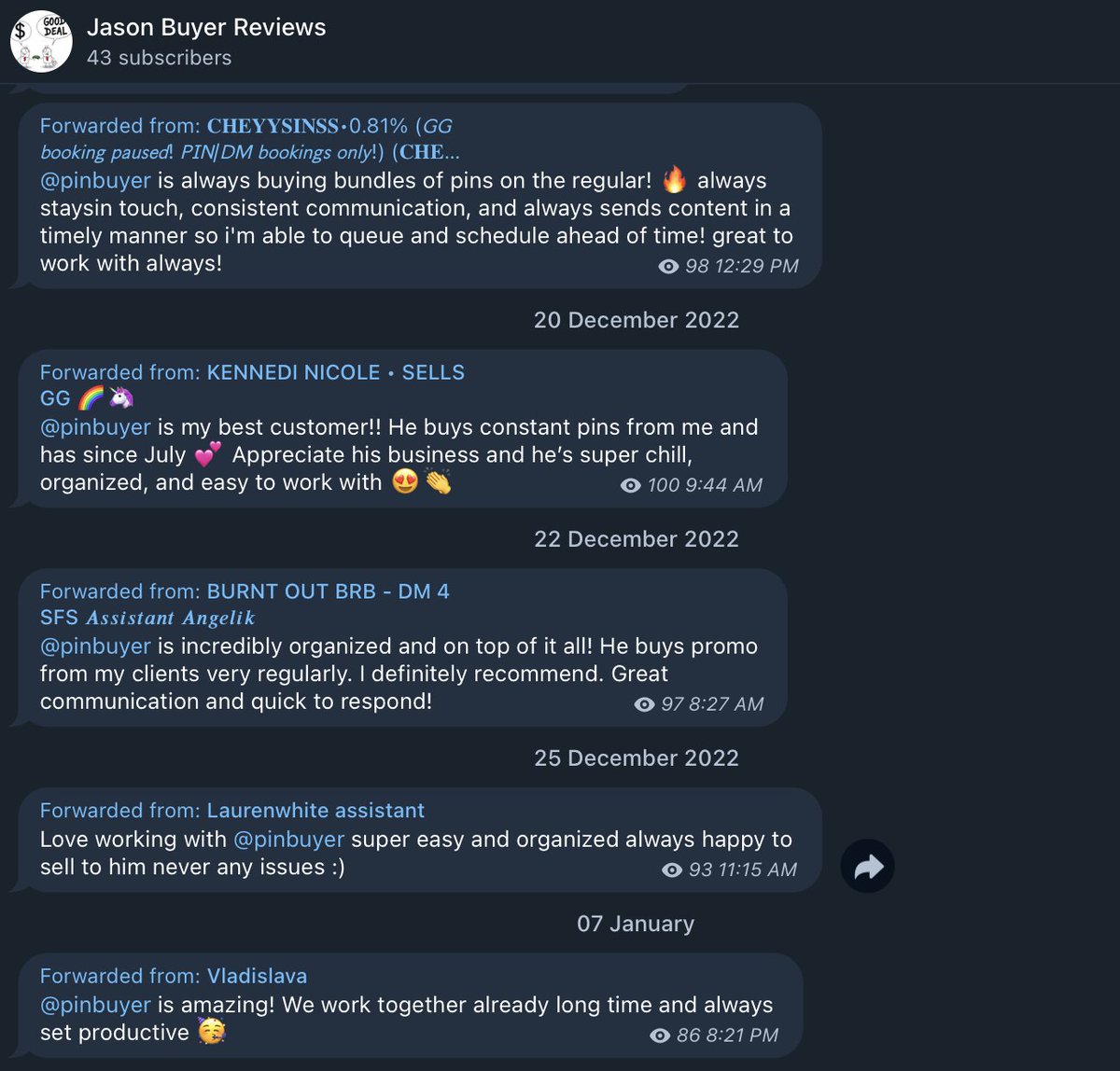 Check out my reviews: