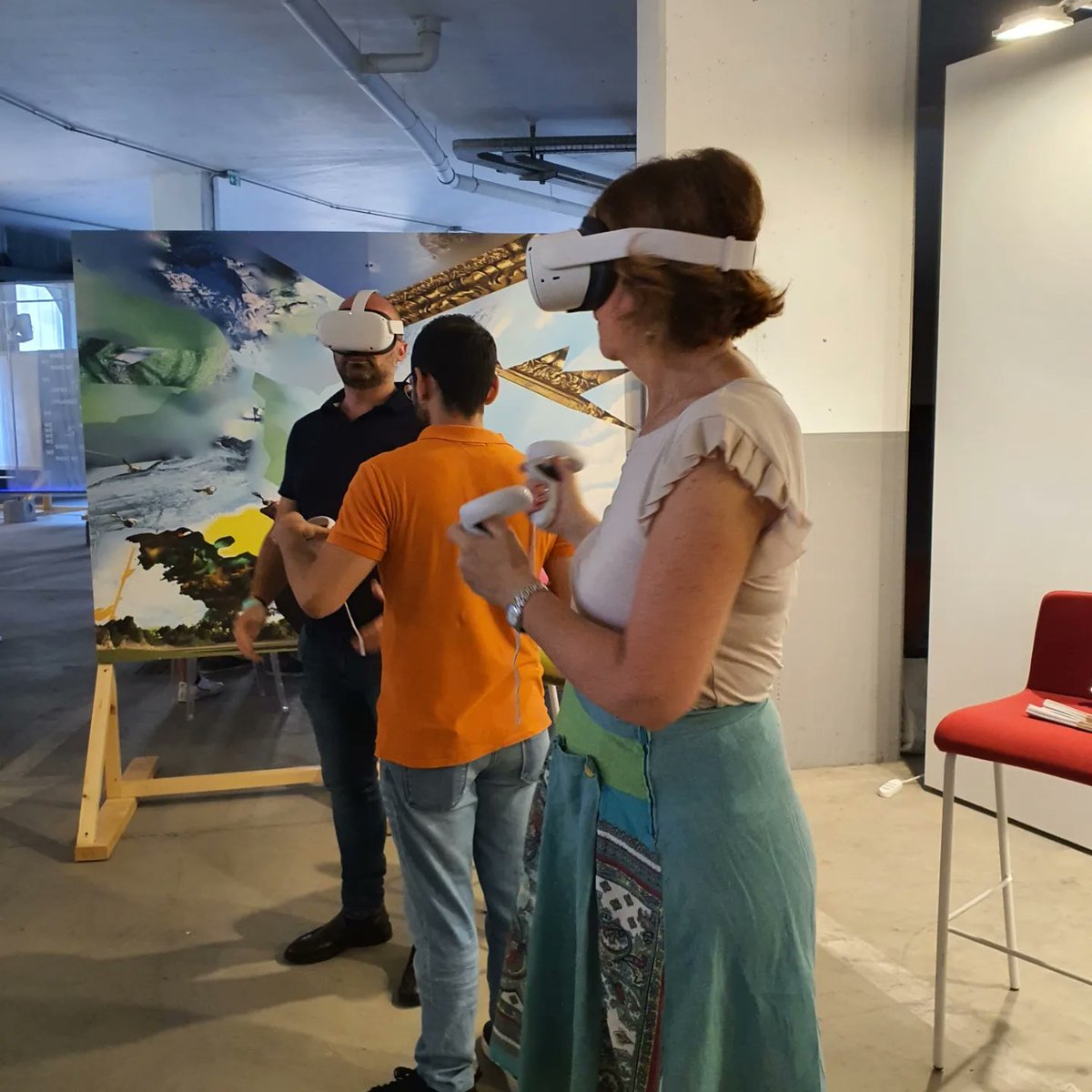ChiaraPassa1's tweet photo. #stilllife #vr #artwork at #videocittà #digitalart #FESTIVAL with @fmdigitale + @MetaOpenSource #Gazometro #Roma #magicplace
#virtualreality #art #immersive #oculusquest #android #app #softwareart #gazometro #Roma #videocittà2023 https://t.co/0xAVQiFn4t