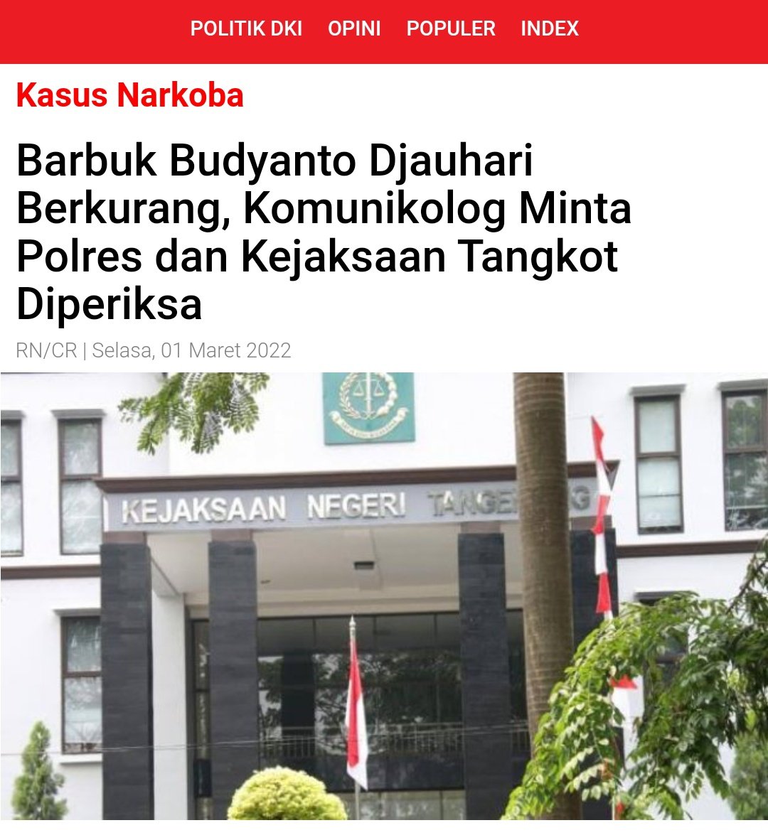 mazzini_gsp's tweet photo. Barusan ngulik soal Budyanto ini. Kalau ini adalah orang yg sama ya gak heran bisa lepas setelah gebukin istrinya.
Budyanto Djauhari alias Kokoh AD. Djau Bie Than kena kasus narkoba bawa 2342 butir pil tapi bb berkurang cuma 42 butir. Oleh putusan hakim PN Tangerang dinyatakan bebas setelah mendapat hukuman penjara selama 7 bulan.
Cc: @Heraloebss @Pai_C1 @kegblgnunfaedh  https://t.co/7vvN9foOBY