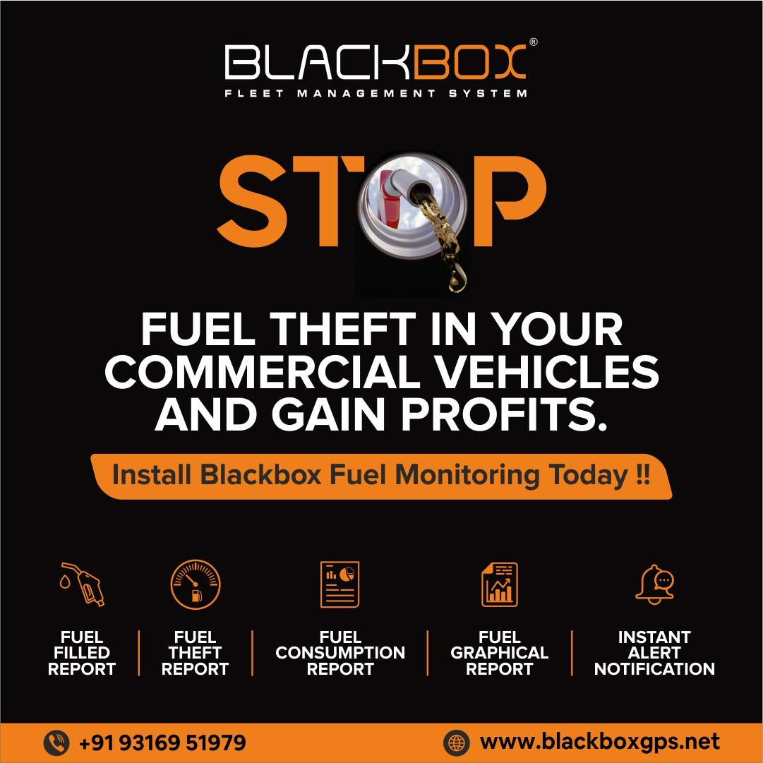 #FuelMonitoringSystem provides valuable insights into fuel usage, helps identify & prevent #fueltheft, optimizes operational efficiency, and assists in cost reduction for businesses that rely on fuel-dependent assets.
Contact us: 093169 51979 blackboxgps.net
 #Blackbox