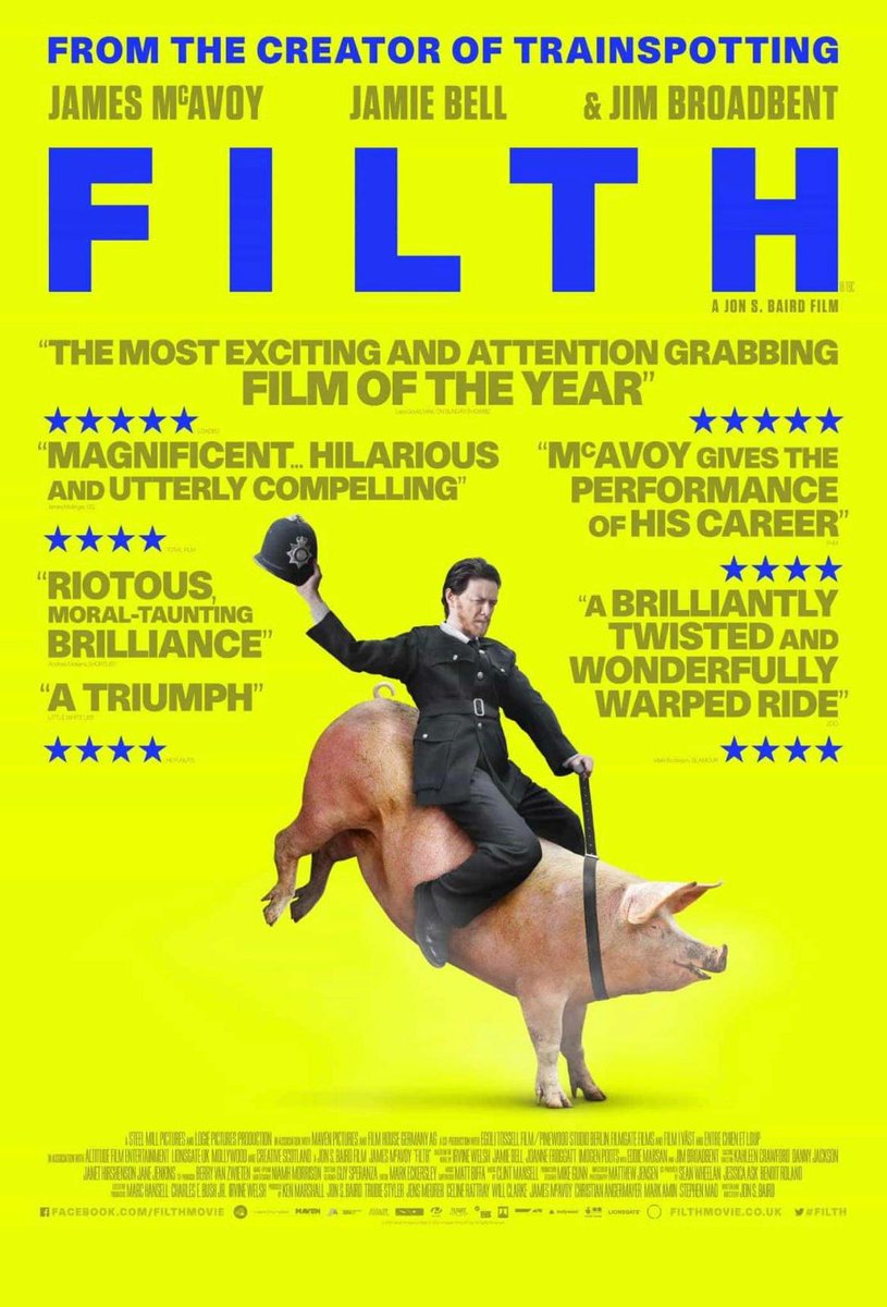Happy Friday everyone.  It’s that time of the week for an another ELIYP #podcast. A rather filthy episode this week as we analyse the employment law issues from the movie, Filth.  🐷
rb.gy/a6ly6