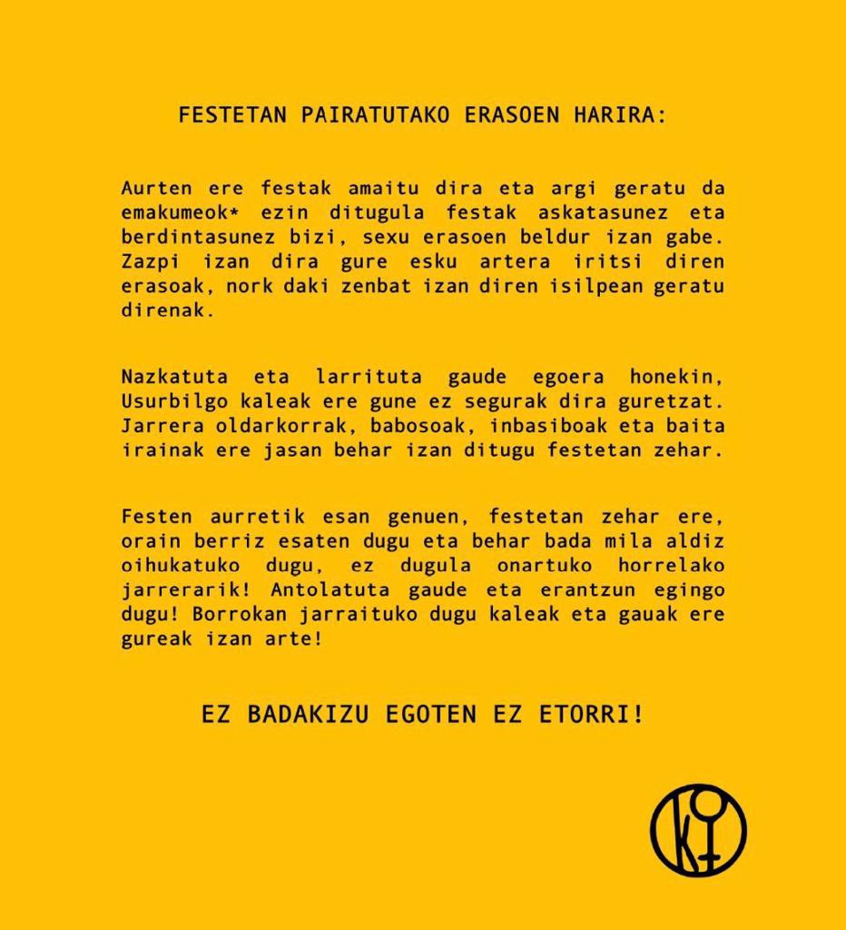 ⚠️FESTETAN PAIRATUTAKO ERASOEN HARIRA⚠️