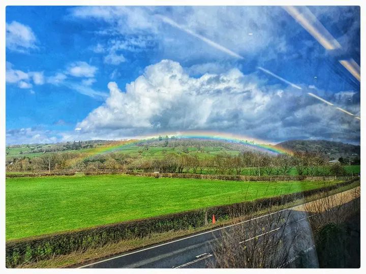 CambrianLine's tweet image. 🌅 🛤️ #SpectacularViews for #DaysOutByRail from @tfrwail conductor Lee Anthony Bell from inside the train on the #CambrianLine. Comment with your #scenicviews to showcase the beautiful #cambrianline. #scenicrailway #traintravel #trainjourney @scenicrailbrit