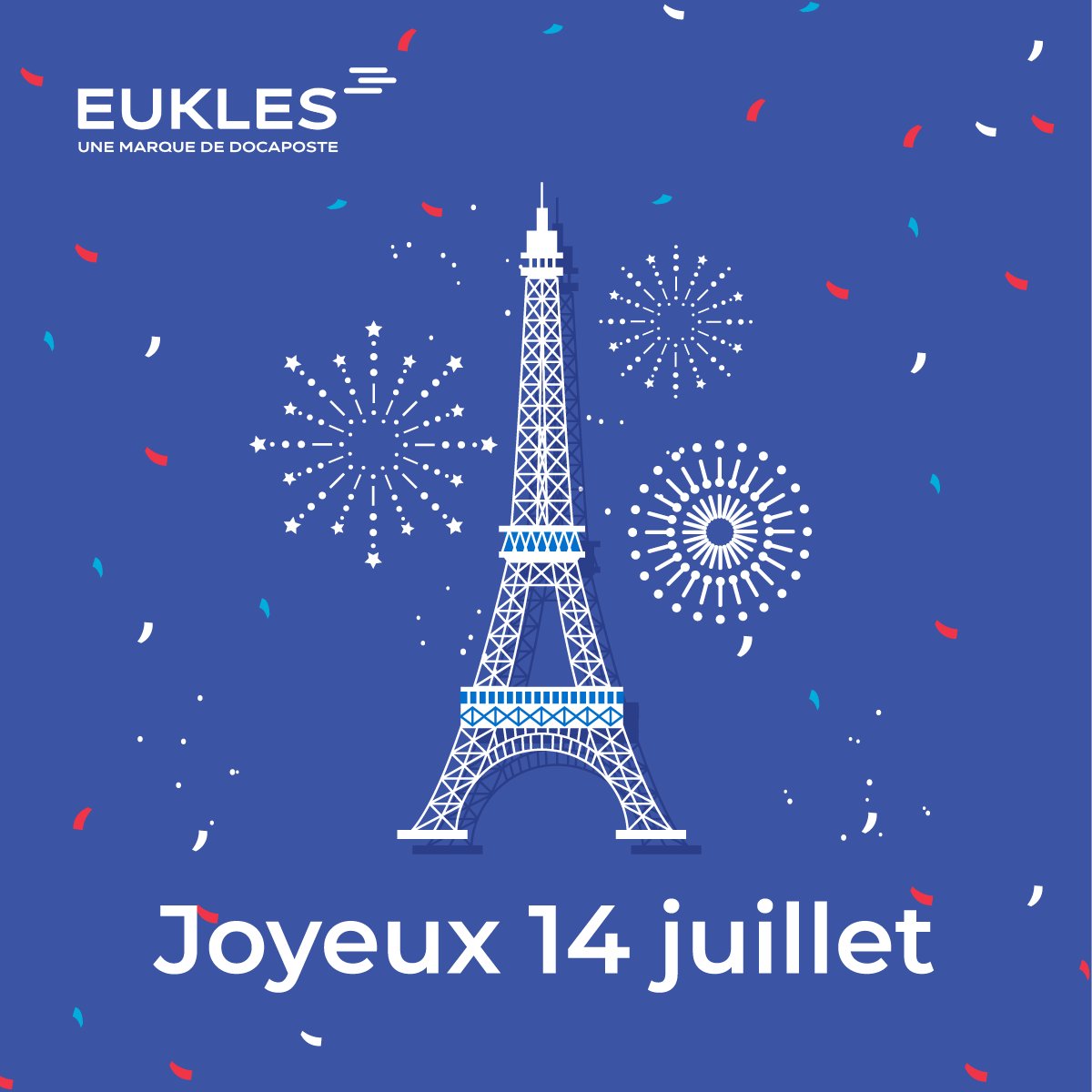 EuklesSolutions's tweet photo. 🎉 Joyeuse fête du 14 juillet ! 🎆🎇

En cette occasion spéciale, nous tenons à remercier chaleureusement nos partenaires et tous nos employés pour leur confiance et leur soutien constants.

Ensemble, construisons un avenir numérique prometteur.

#14juillet #FetedeLaBastille https://t.co/sFaAcTW4xn