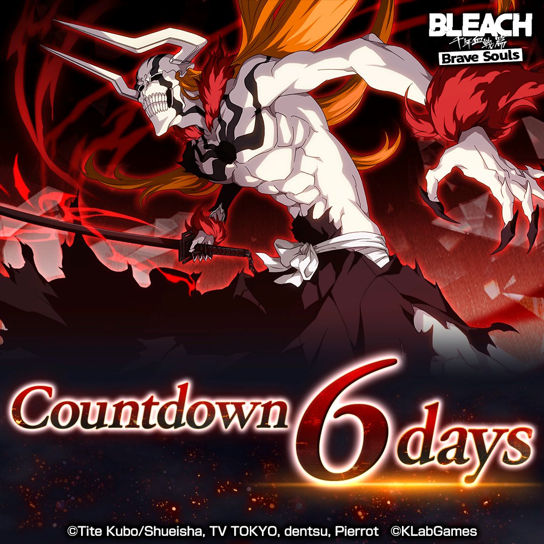 Bleach Brave Souls on Twitter "8th Anniversary Countdown! Today's