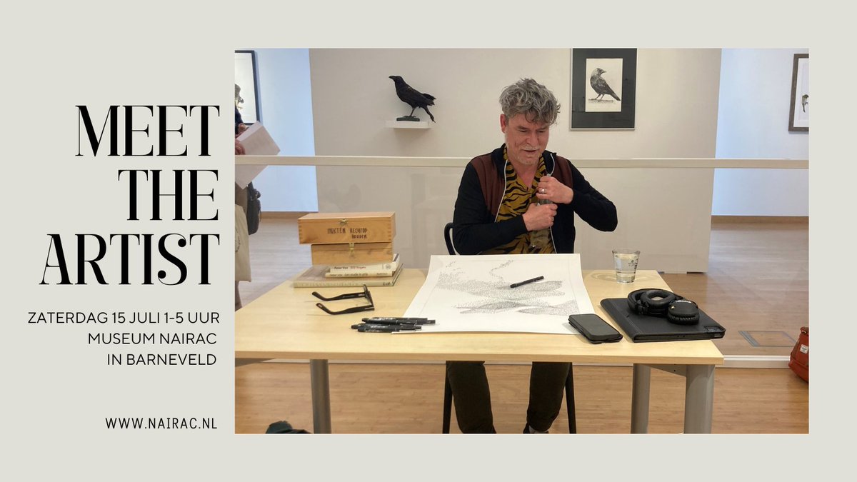 Morgen weer in Barneveld:
<a href="/AtelierGeeraets/">Bas Geeraets 🦉</a>