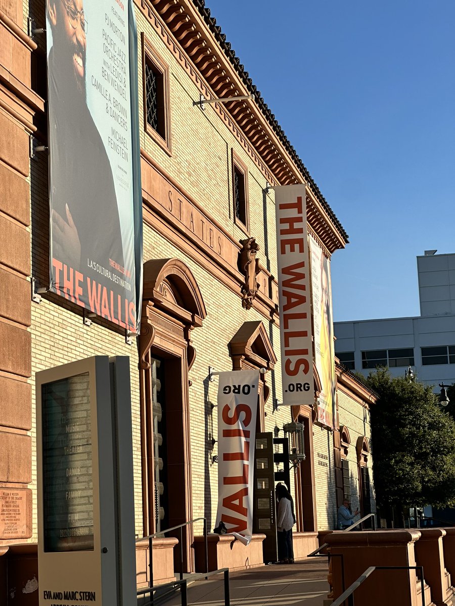 Awesome, inspiring evening with <a href="/pasekandpaul/">Pasek and Paul</a> tonight at <a href="/TheWallisBH/">The Wallis</a> in LA moderated by the one and only Michael Kerker of <a href="/ASCAP/">ASCAP</a>. 

Loved hearing the highs and lows of how each project came to be. And love seeing 2 weeks completely dedicated to new musical theatre in LA!