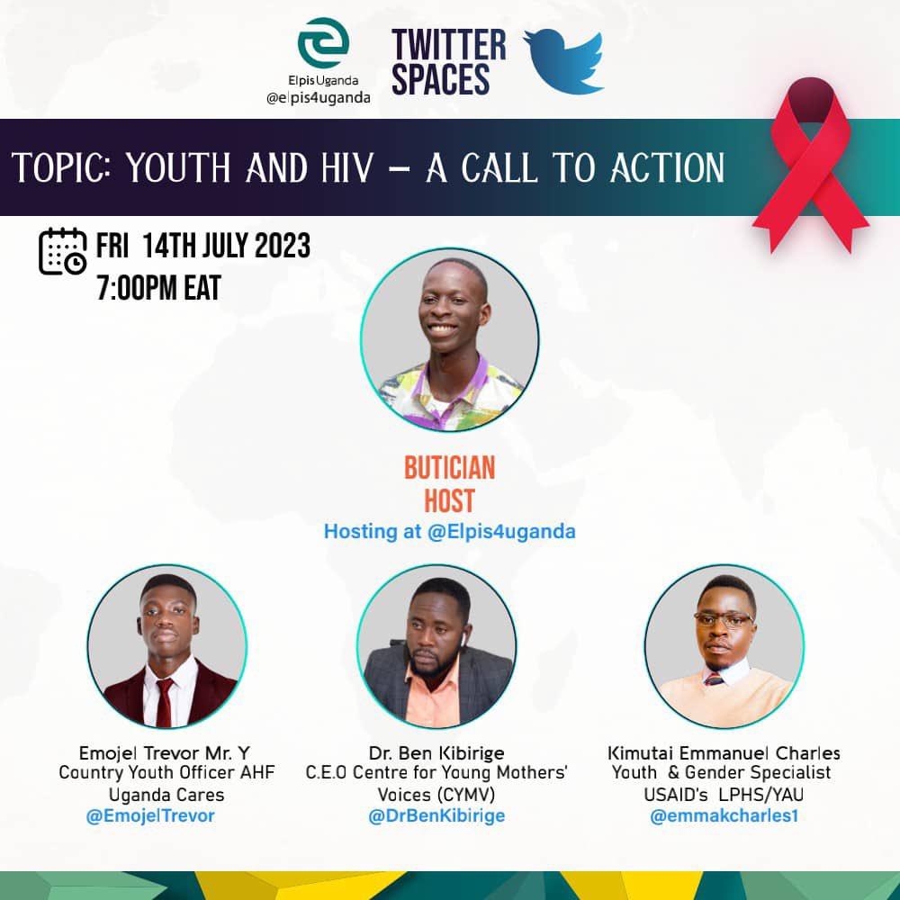 Don’t miss out on this twitter space where we continue to execute  our cardinal mandate of disseminating resourceful information to the young generation 
#EndAIDSBy2030 
#No2HIVStigma