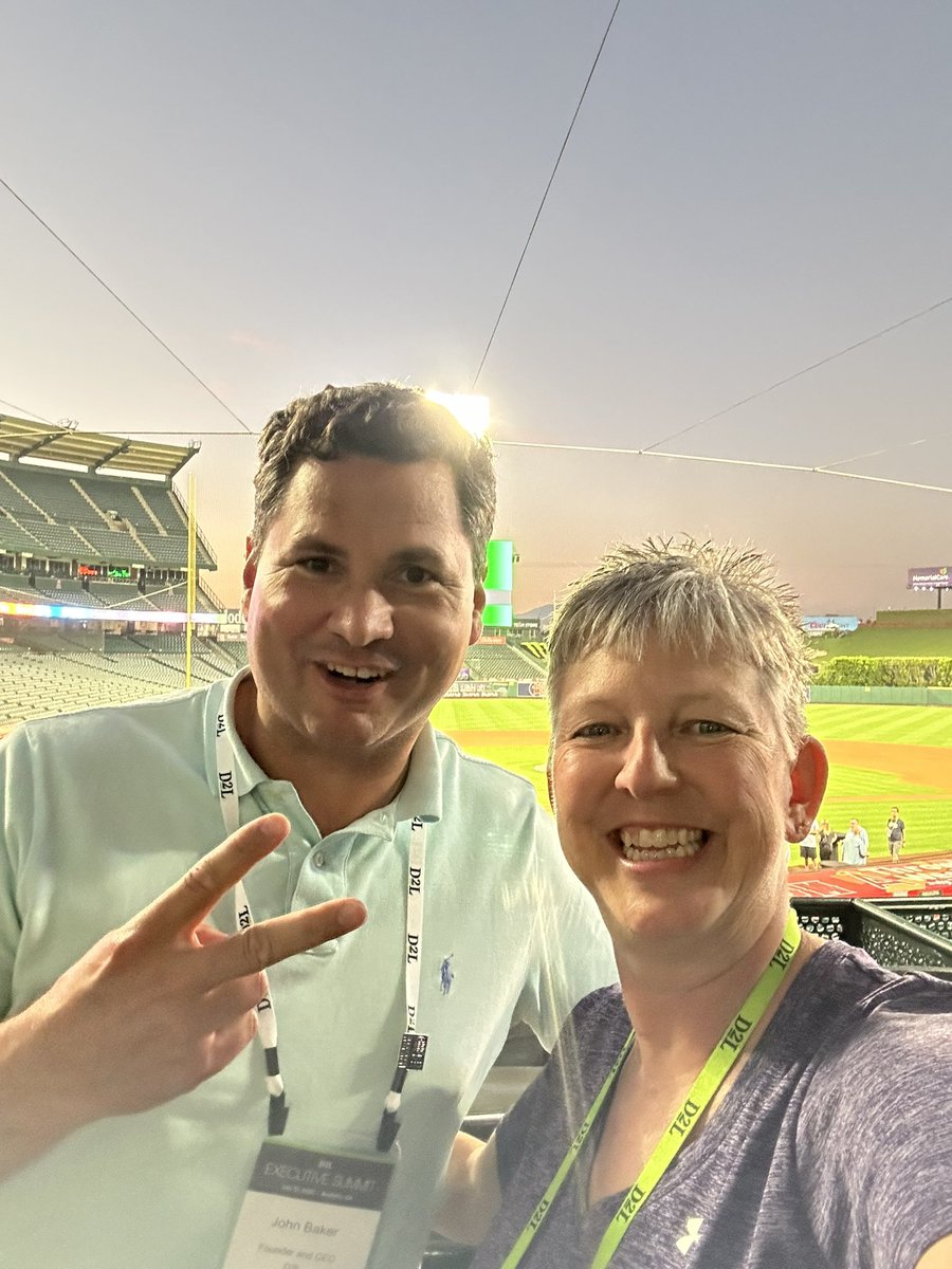 kfrisch's tweet photo. #MyLearningMoment discovering that @D2L would be such a significant part of my life (represented here in my annual selfie with @JohnBakerD2L 
#D2LFusion 2023)

Memphis: #1 - Anaheim: #16 
1st selfie: Denver (for scavenger hunt challenge and continued to get one every year since.) https://t.co/y9gclzTFR7
