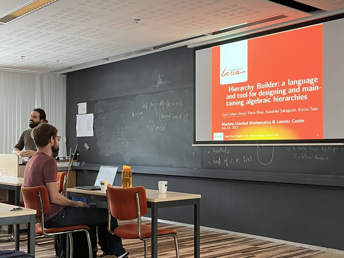 freekwiedijk's tweet image. It&apos;s not *just* about Lean 😊 @CoqLang #MachineCheckedMathematics