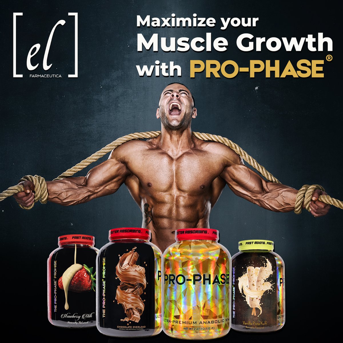 ELFarmaceutica_'s tweet image. Maximize your Muscle Growth with PRO- PHASE®

#elfarmaceutica #prophase #chocolate #vanilla #pista #strawberry #proteinshake #wheyprotein #proteinshake #protein #wheyprotein