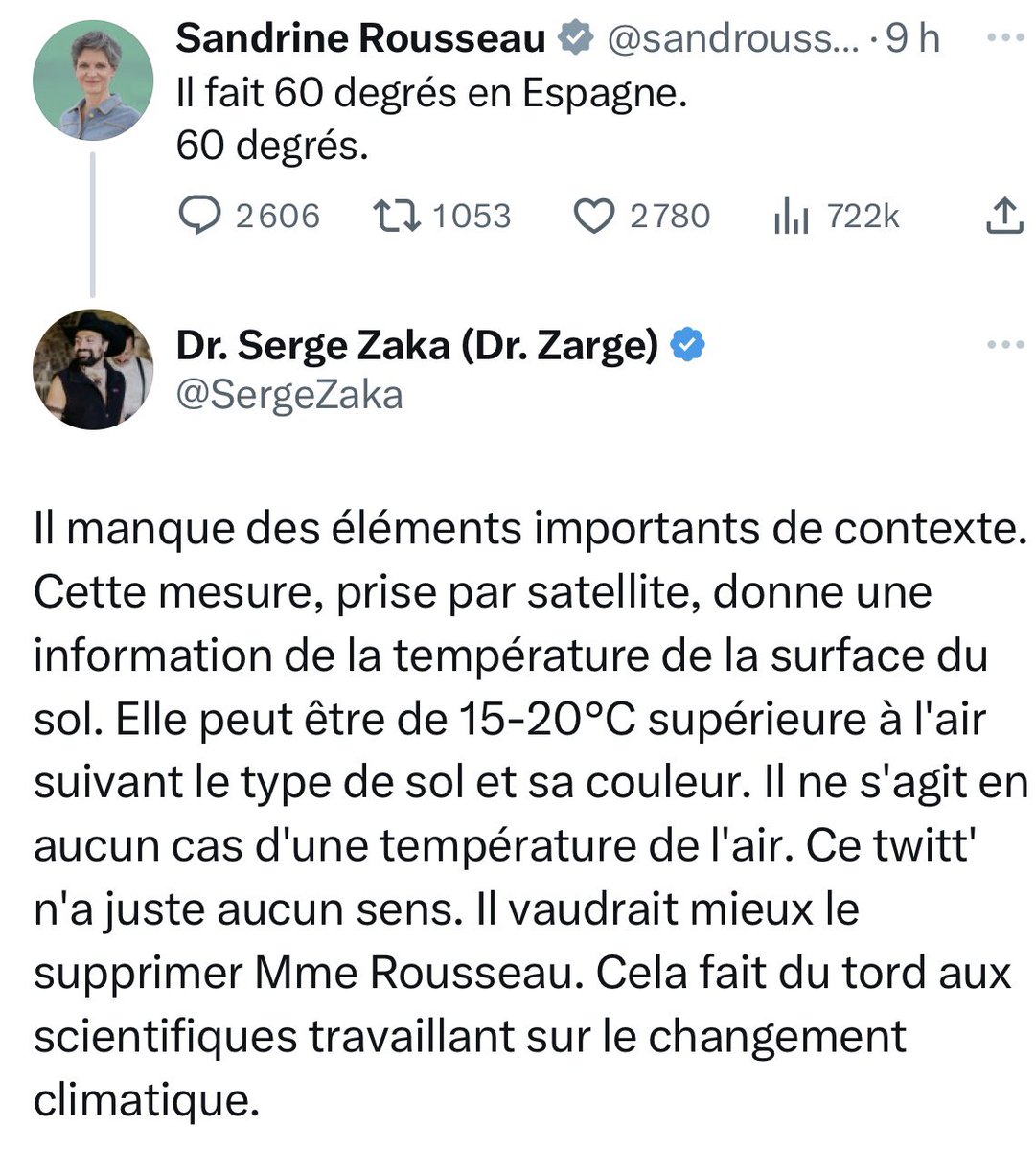 Hugo Clément tweet media
