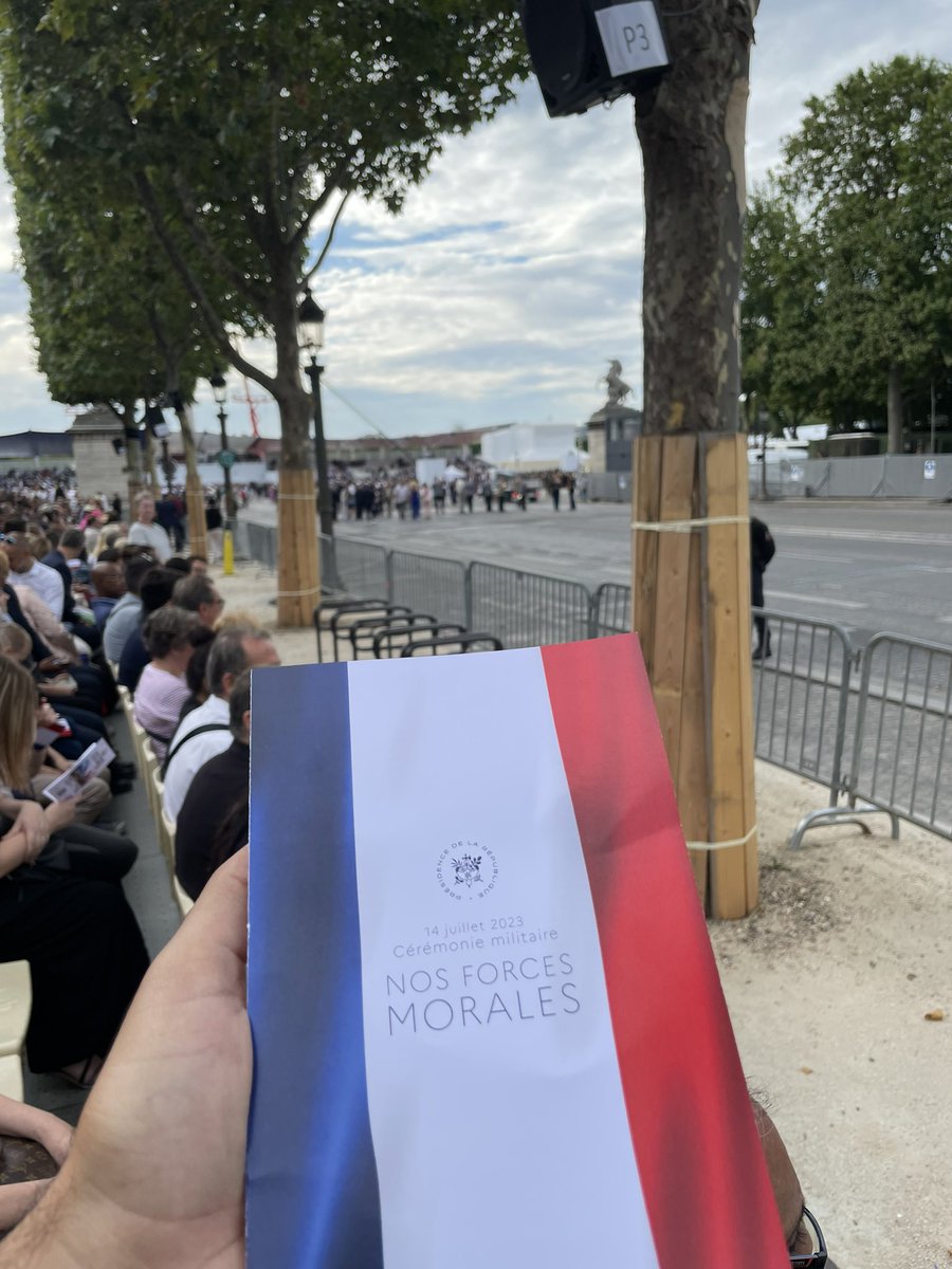 Le #14juillet, c’est 1789, mais aussi 1790.
C’est la fête de la Nation qui réaffirme sa souveraineté, sa puissance.
Hommage à toutes celles et ceux qui, militaires comme civils, sont engagés au service de notre protection.
 #14juillet2023