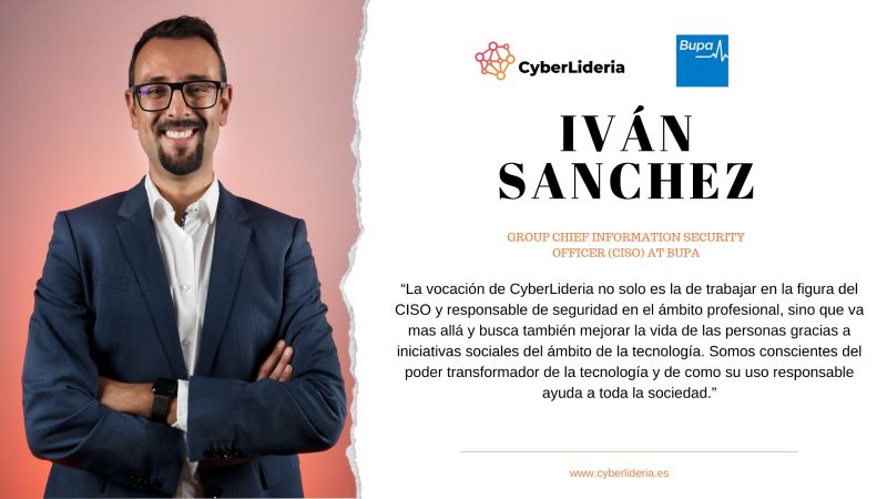 Lideria4's tweet photo. Nuestro querido Iván Sánchez, CISO de Bupa habla sobre CyberLideria: https://t.co/6xgZaP4SXs