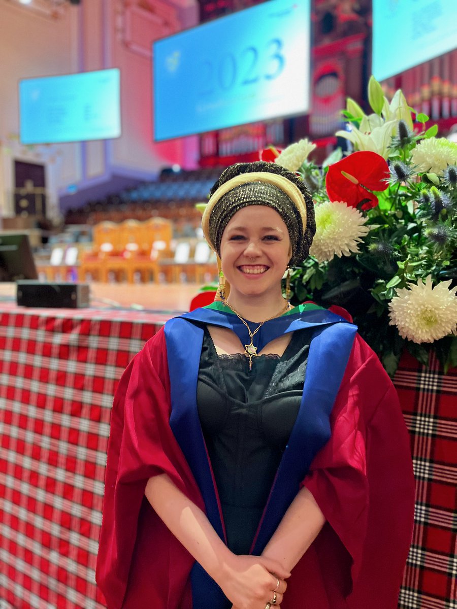 hazelh's tweet image. Congrats to new @EdinburghNapier Social Informatics PhD graduate Dr Rachel Salzano @LibraryGryphon!  More abt doctoral research supervised by @EdNapierSCEBE's @hazelh, @GemmaDucat &amp;amp; @BrazierPhD on forced migrants, public library services, &amp;amp; culture at hazelhall.org/2023/07/13/con… #lis