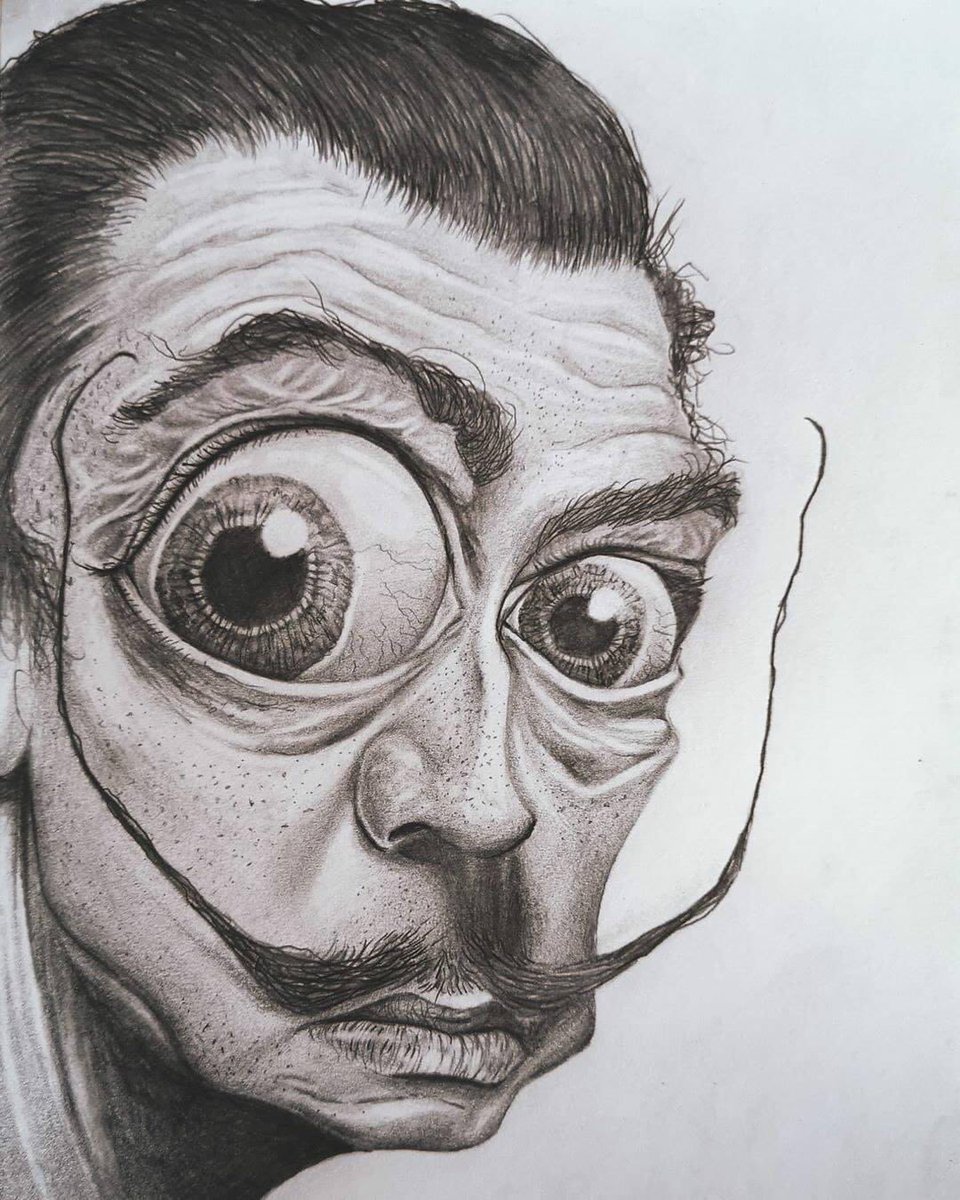 o_tusu's tweet photo. There is only one difference between a
madman and me. The madman thinks
he is sane. I know I am mad.
                                        ——Salvador Dali

©Zuka Art
#Salvador #salvadordali https://t.co/RVA1ZCO62l