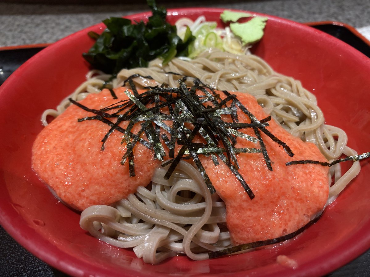 08_hitoshi's tweet photo. 7月11日の夕食は東京都小平市の富士そばで食べました！

冷し明太とろろそばを注文しました。

富士そばは店舗によって違う限定メニューなどがあります！

#東京都
#東京
#tokyo
#小平市
#小平
#kodairacity
#kodaira
#富士そば
#Fujisoba
#冷し明太とろろそば
#そば
#蕎麦
#soba https://t.co/kGCV02y5jB