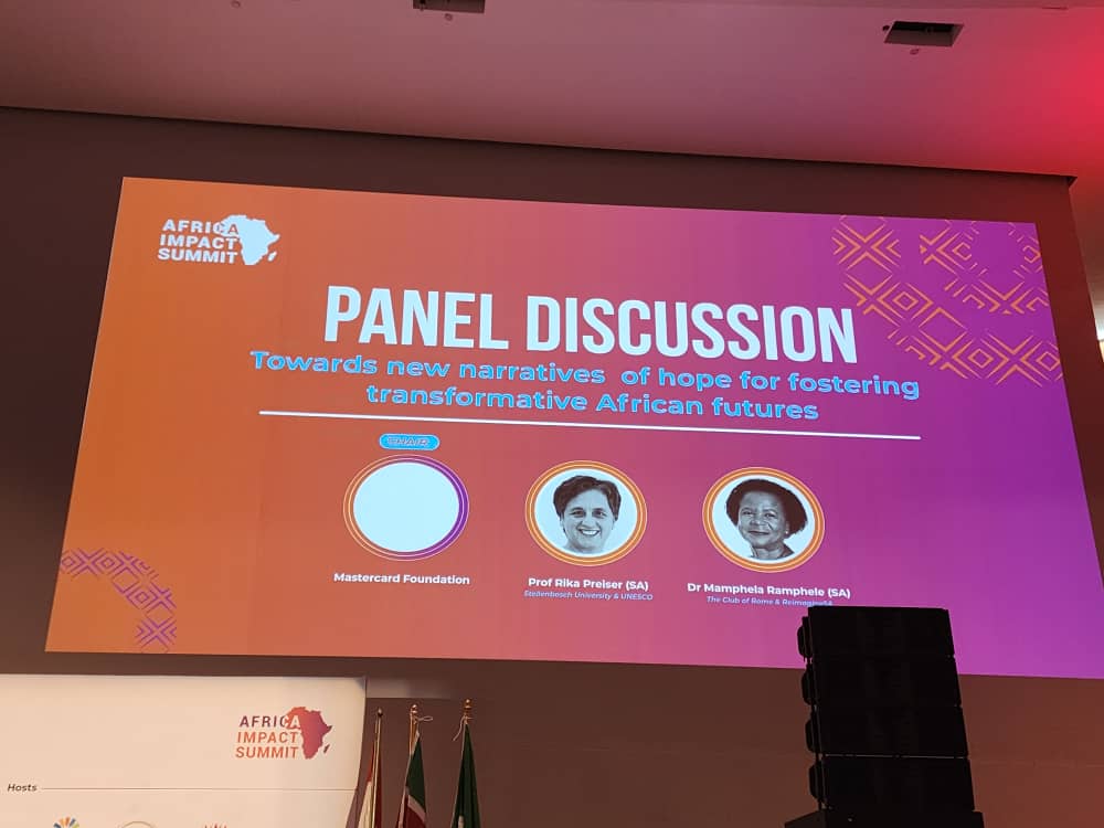 Day 2 of the Africa Impact Summit!

The first panel discussion of the day with panelists exploring an interesting topic about new narratives of hope for fostering transformative African futures.

#ImpactInvestment #AfricaImpactSummit #Prospero