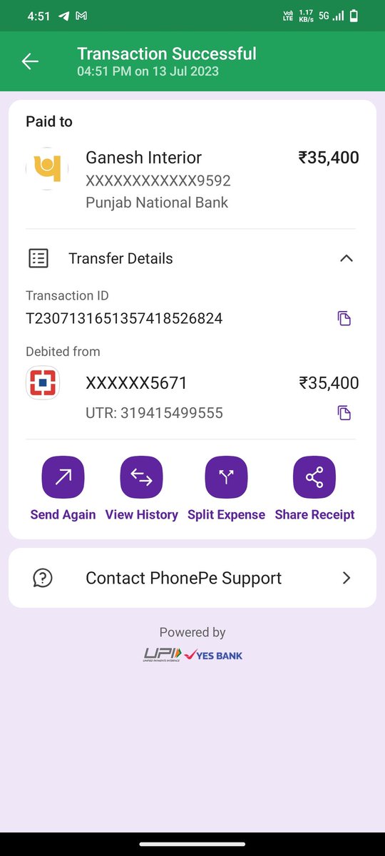 gaikwadsam01's tweet photo. @Cyberdost @AmitShah @g20org @HMOIndia @PIBHomeAffairs @MIB_India @DDNewslive @airnewsalerts @mygovindia @G20_Bharat @MEAIndia @NICMeity See this matter @Cyberdost 
Everyday they scammed no. Of people this will stop and Plz initiate my refund🙏😭🙏 https://t.co/l6rctG44V8
