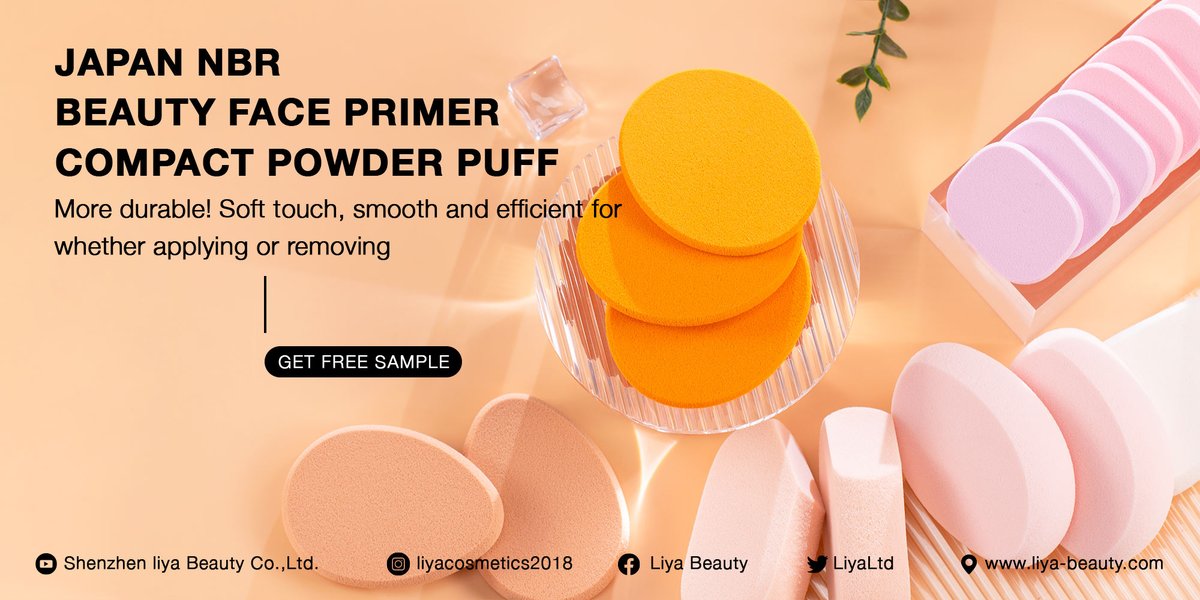 LiyaBeautyKits's tweet image. LIYA Super Soft NBR Beauty Compact Powder Puff For Foundation BB Cream
#compactpuff #makeuppuff #cosmetics #beauty #powderpuff #makeup