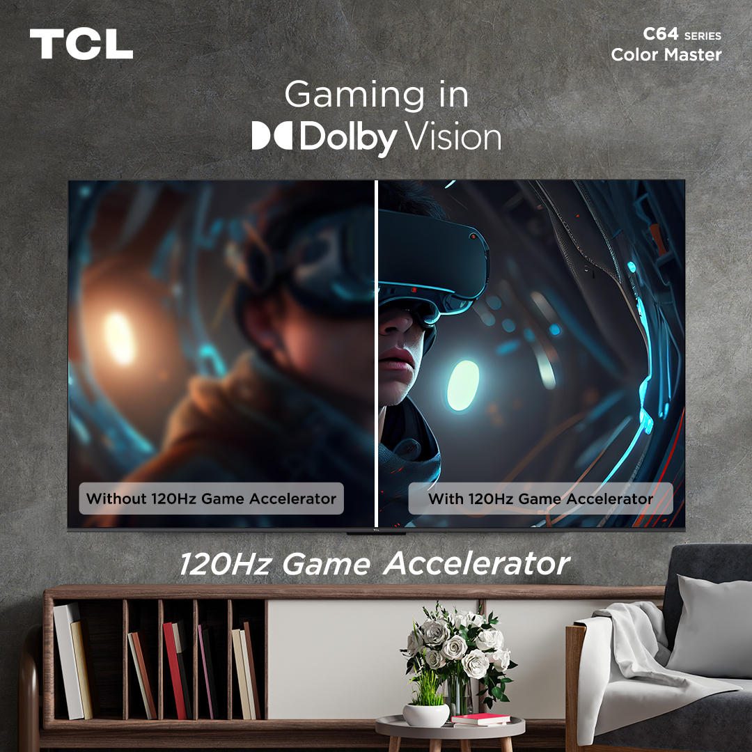 TCLPH's tweet photo. Unleash your gaming potential with C4 Series 6120Hz Gaming Accelerator! Experience ultra-smooth gameplay and responsive action with this advanced technology.
#TCLC64Series #ColorMaster #QLEDForGenZ #PictureQuality #TCLInspireGreatness #TCLPhilippines https://t.co/EssDpOujfH