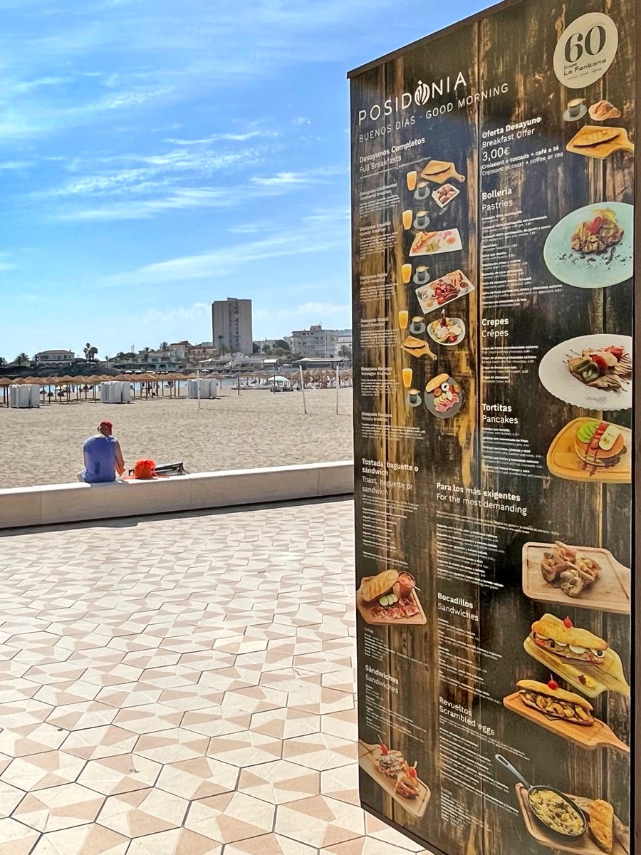 PosidoniaJavea's tweet photo. Primera tarea del día: Elegir desayuno! 😋 Un café, un té o un zumo... y ↙️
🍽 Menú desayuno
🥐 Bollería
🥞 Tortitas
🍞 Tostadas variadas
🥖 Bocadillos
🍳 Revueltos
Etc!
#restauranteposidonia #desayunosenjavea #desayunos #breakfast #playadelarenaljavea #mediterraneanfood https://t.co/h4GTPztRK8