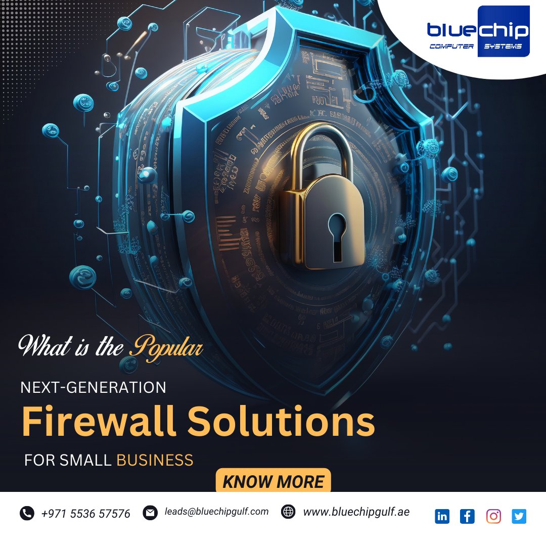 bluechipgulf's tweet image. Discover the power of next-generation firewall solutions for your business. Protect your network from advanced threats and cyber attacks with cutting-edge technology.

🌐 bluechipgulf.ae/next-generatio…

#bluechipgulf #NextGenerationFirewall #FirewallSolution #NetworkSecurity
