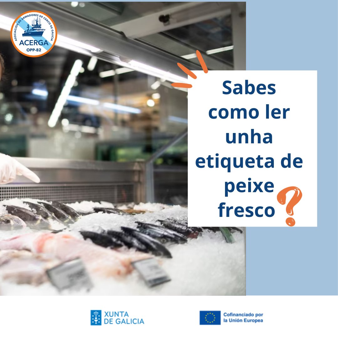 ACERGA_OPP82's tweet photo. Sabes como identificar o produto de #ACERGA? e como ler a etiqueta de trazabilidade do #peixe?
#Pesca #Cerco https://t.co/aDFM0wrmps
