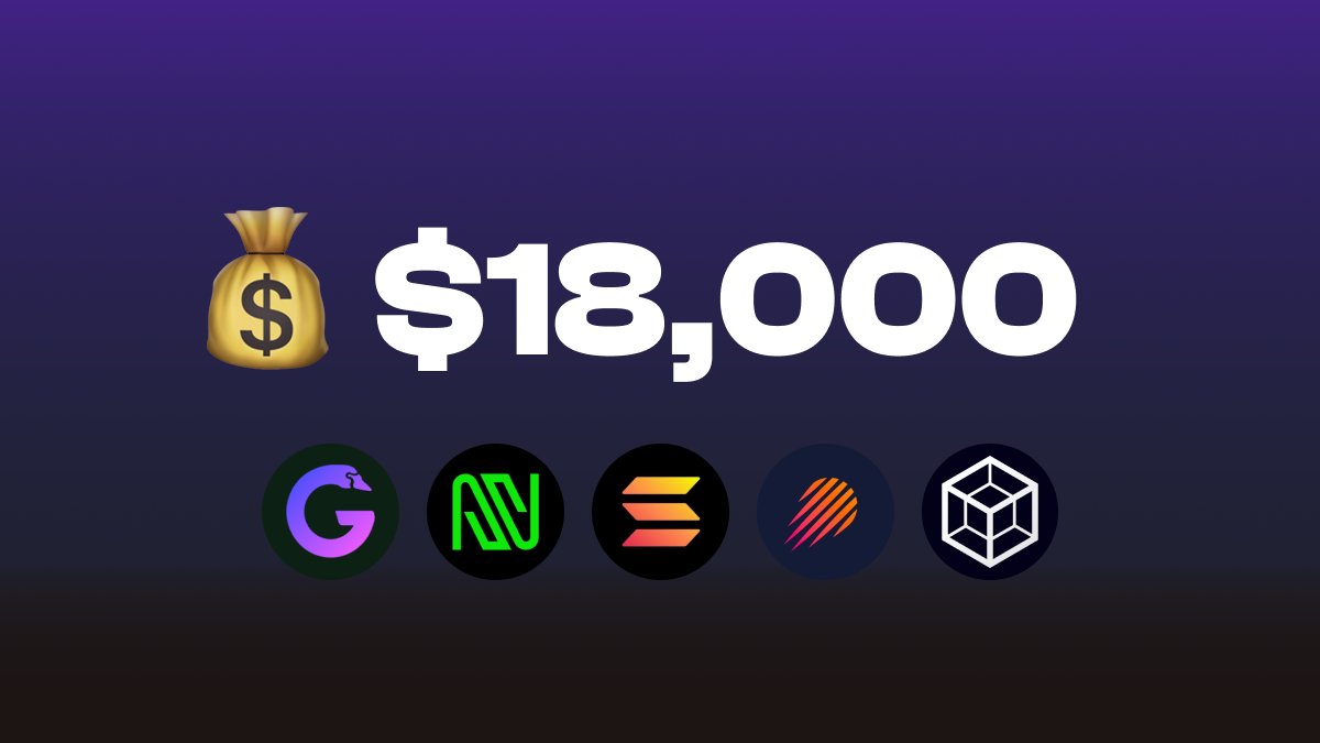 The weekly bounty roundup is here ⚡ $18,000 worth of bounties on Earn are live, some ending today. Set aside a couple of hours and win some money for doing some exceptional work 💸 Ready? Let's dig into bounties expiring in the next two weeks 🧵