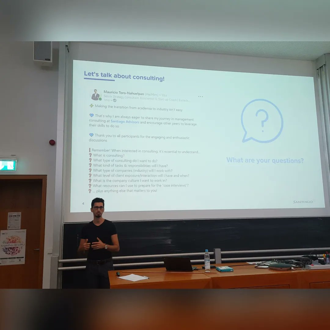 lifescimunich's tweet photo. The LSM AGM took place yesterday! We had many enriching discussions on mental health, bias in academia and our doctoral studies. Mauricio Toro-Nahuelpan, our alumnus gave us insights on his role as a senior consultant.The evening ended with an amazing barbecue and some sun🥳 https://t.co/W9tXuUrrfO