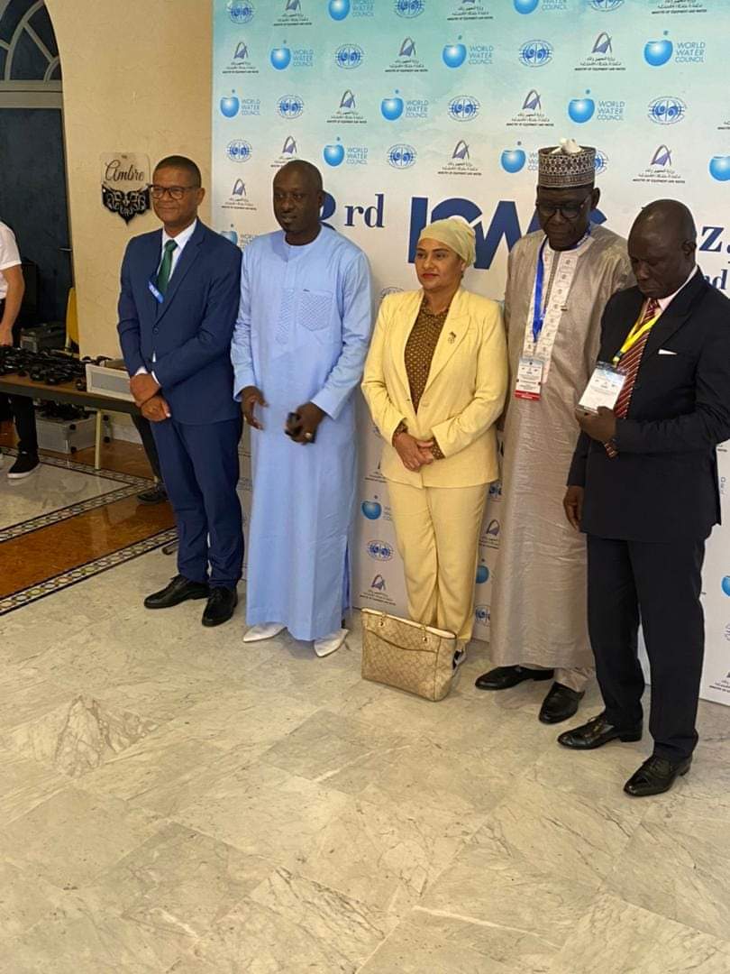 MINISTRE_MHA's tweet photo. #Niger🇳🇪
#Ministère de l'Hydraulique et de l'Assainissement.
#3ème Conférence Internationale Eau et Climat- Fès du 6 au 7 juillet 2023

J’ai participé au Panel Ministériel organisé dans le cadre de la 3ème Conférence Internationale sur l’Eau et le Climat. https://t.co/qQ0inovbig