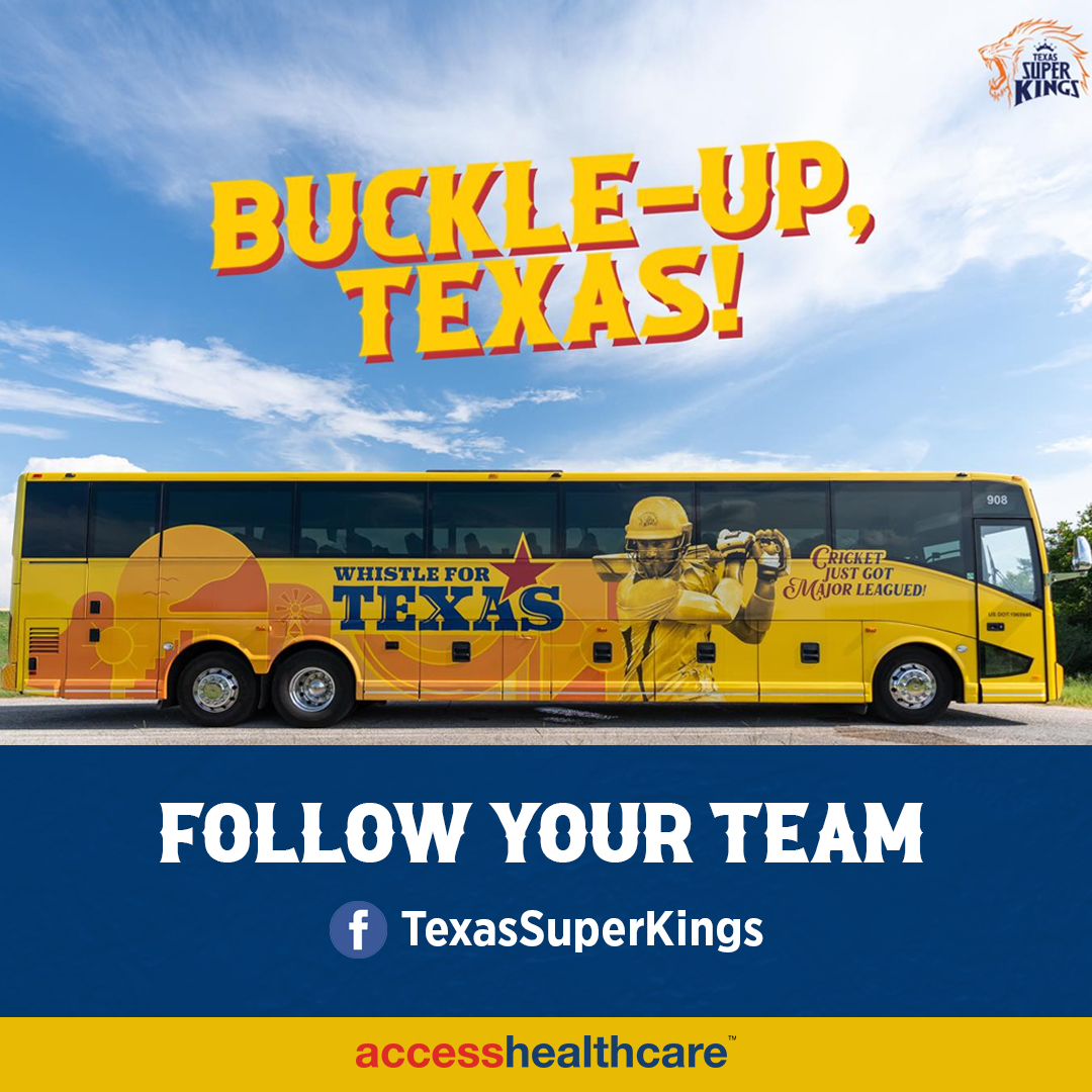 Access Healthcare (@getahsolutions) on Twitter photo Get up close and connect with your favorite superstars on Facebook. Access Healthcare is elated to support the action as a partner of the <a href="/texassuperkings/">Texas Super Kings</a>!
Follow the <a href="/texassuperkings/">Texas Super Kings</a> on Facebook -www.facebook.com/TexasSuperKings
#MajorLeagueCricket #texassuperkings #mlc2023 Get up close and connect with your favorite superstars on Facebook. Access Healthcare is elated to support the action as a partner of the <a href="/texassuperkings/">Texas Super Kings</a>!
Follow the <a href="/texassuperkings/">Texas Super Kings</a> on Facebook -www.facebook.com/TexasSuperKings
#MajorLeagueCricket #texassuperkings #mlc2023
