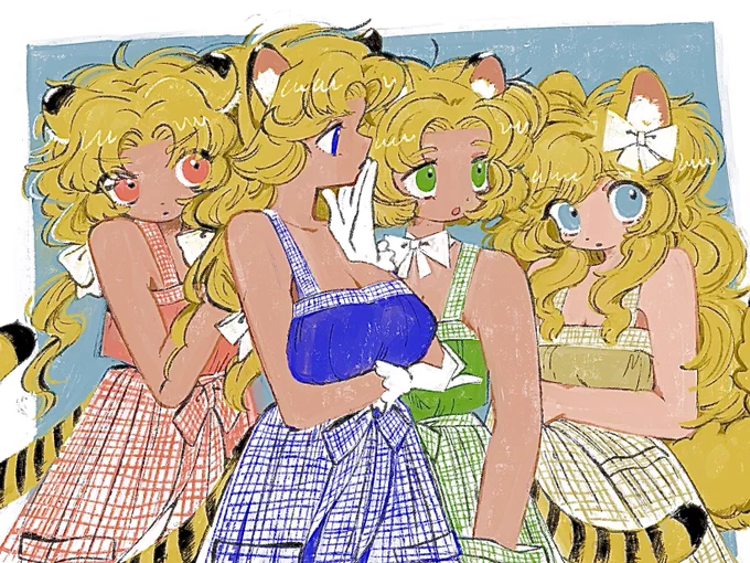 Hi! #PortfolioDay I love to draw fairy tale and retro illustrations. I especially love tigers and girls  I would like to work on book covers and more various kinds of pictures! I look forward to working with you!