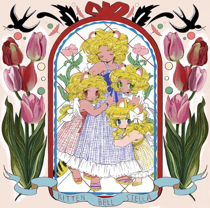 Hi! #PortfolioDay I love to draw fairy tale and retro illustrations. I especially love tigers and girls  I would like to work on book covers and more various kinds of pictures! I look forward to working with you!