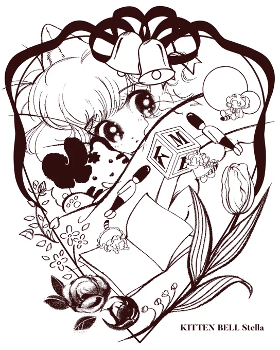Hi! #PortfolioDay I love to draw fairy tale and retro illustrations. I especially love tigers and girls  I would like to work on book covers and more various kinds of pictures! I look forward to working with you!