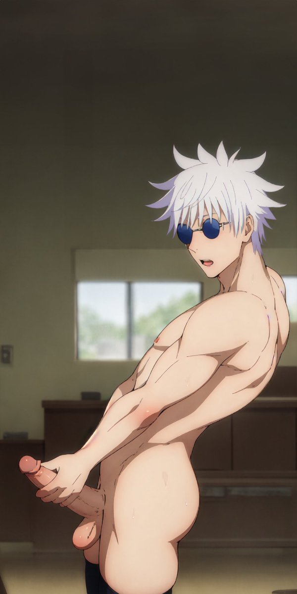 AmonxSenpai's tweet photo. (2/2) Full Gojo Pic https://t.co/BZYT1WytD6