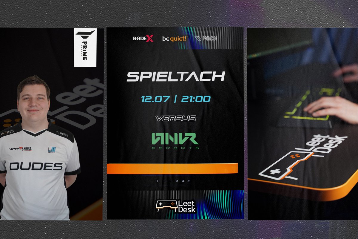 Heute wichtiger #Spieltach in der <a href="/PrimeLeague/">Die Techniker Prime League</a> 🤩

Gelingt uns gegen @HNVR_EsportsLoL das Ende der aktuellen streak?

Findet es heraus 👉 21:00 Uhr 
📺twitch.tv/primeleague

#WELIVEGAMING 🧡 <a href="/LeetDesk/">LeetDesk</a>