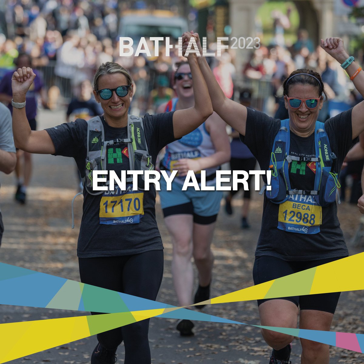 bathhalf's tweet image. 𝙀𝙣𝙩𝙧𝙮 𝙖𝙡𝙚𝙧𝙩! ⏰

General entries for the 2023 #bathhalf are set to sell out by the end of the week.

October 15th 2023 🗓️

Enter now!

bathhalf.co.uk/how-to-enter/g…
