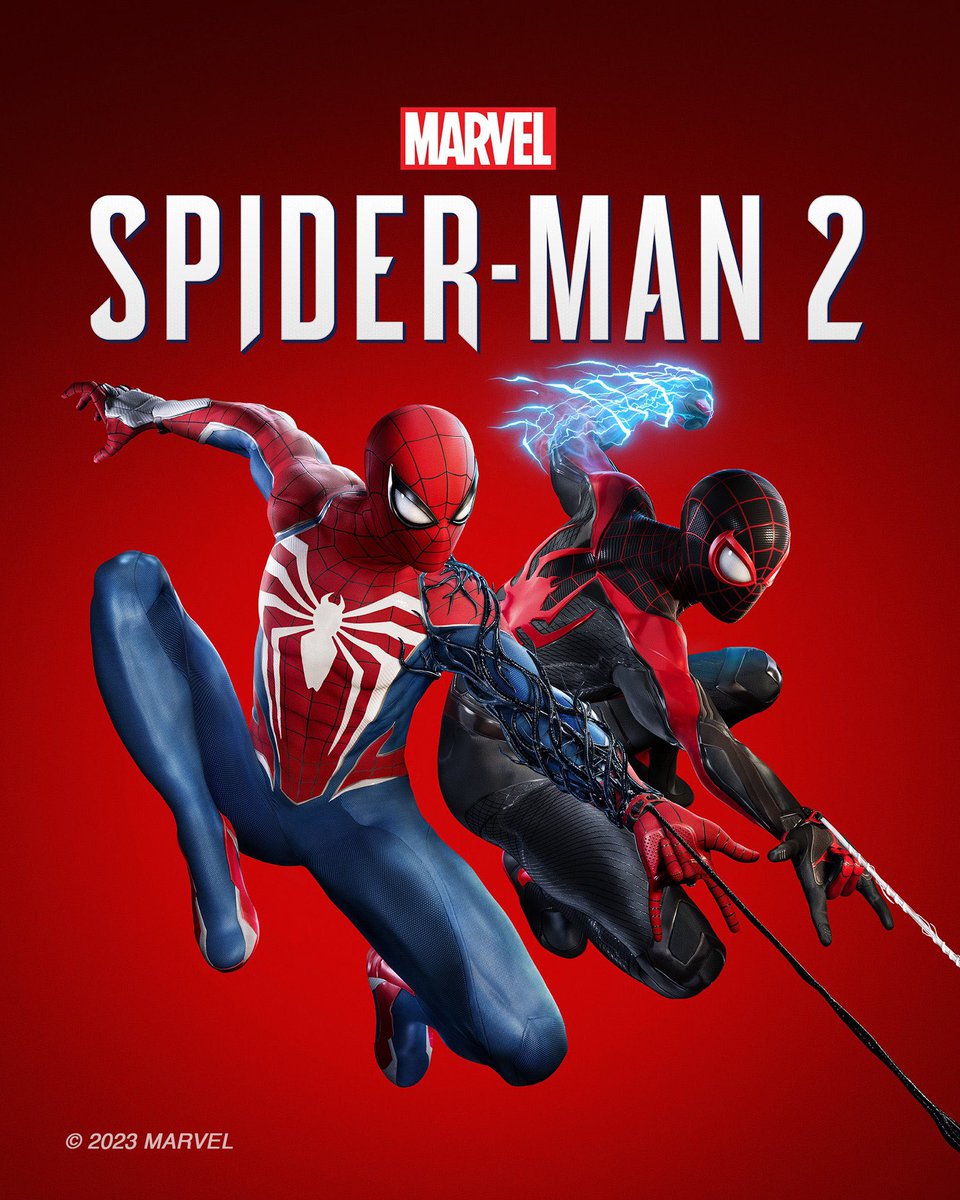 Marvel’s Spider-Man 2 launches in 100 days exclusively on PlayStation 5. 

Spider-Men, Peter Parker and Miles Morales, return for an exciting new adventure in the critically acclaimed Marvel’s Spider-Man franchise for PS5.

#SpiderMan2PS5 #SpiderManCountdown #BeGreaterTogether