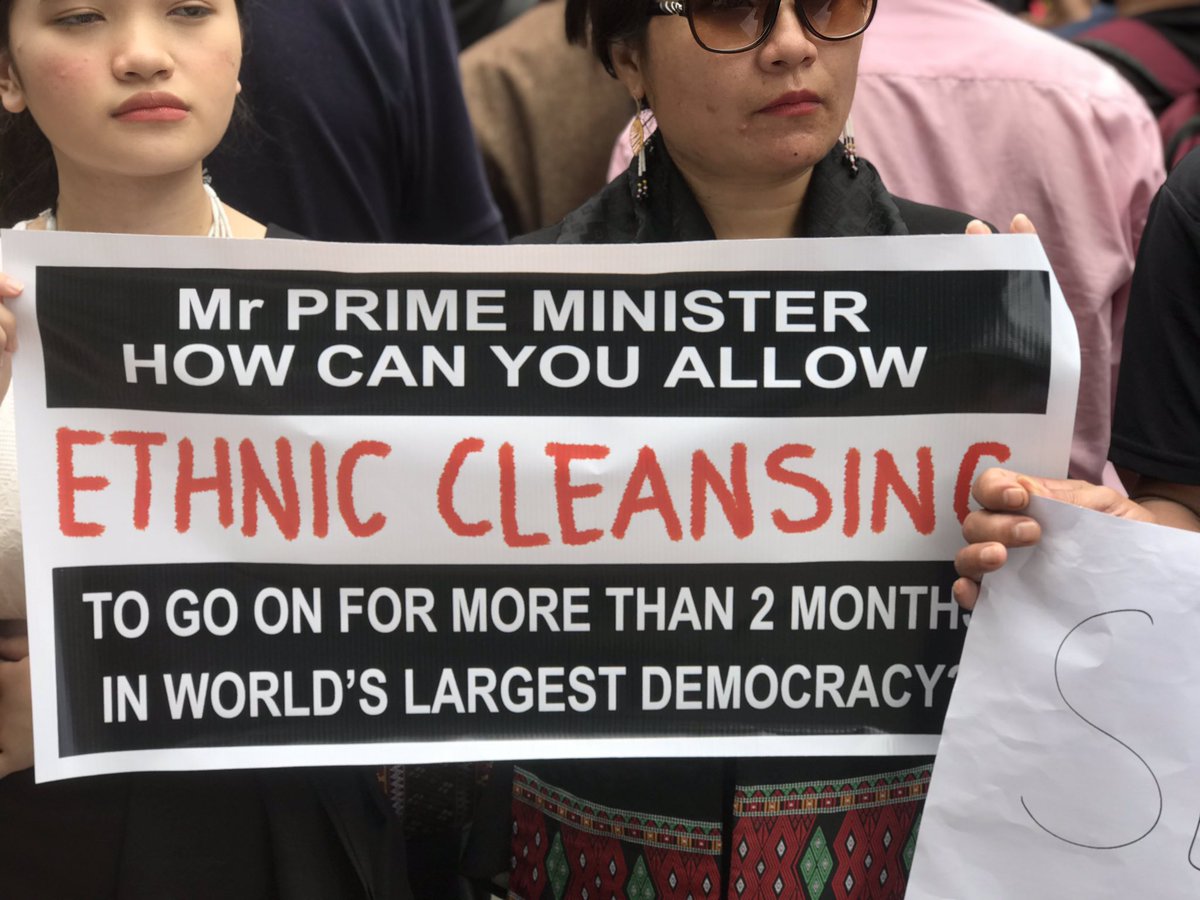 DavidLkhiangte's tweet photo. Prime Minister @narendramodi is silent taking Manipur towards a separate state.
Today Mizo people are gathering in Aizawl city. condemning Modi silent on manipur conflict, and burn Modi's image along with Manipur CM @NBirenSingh
#ManipurBurning #silentmodi
@AakashHassan https://t.co/74qE3lpZhO