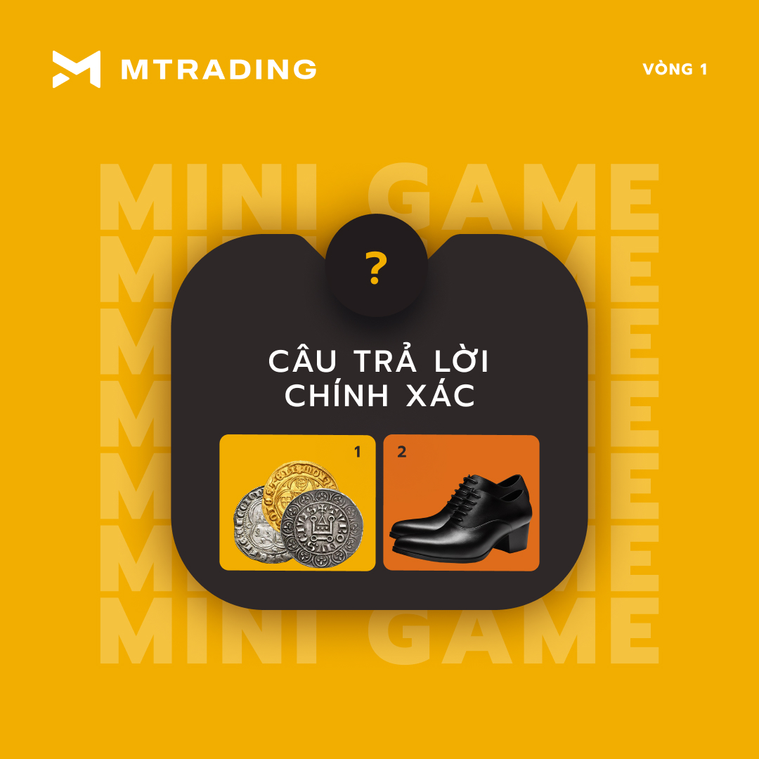 MTradingVietnam's tweet photo. 📣Vòng 1 của #Minigame "Đúng hay Sai"!💥
---
✊Hãy sẵn sàng để chọn ra câu trả lời đúng:
1 - Trading có từ thế kỷ XV
2 - Trader thường đi giày cao gót
---
🎁Giải thưởng: $1000 +01 #iPhone 14📱
---
✅Đưa ra đáp án tại đây: https://t.co/TGNAFMjOJX
#ip14 #mtrading https://t.co/xs7SHyHatl