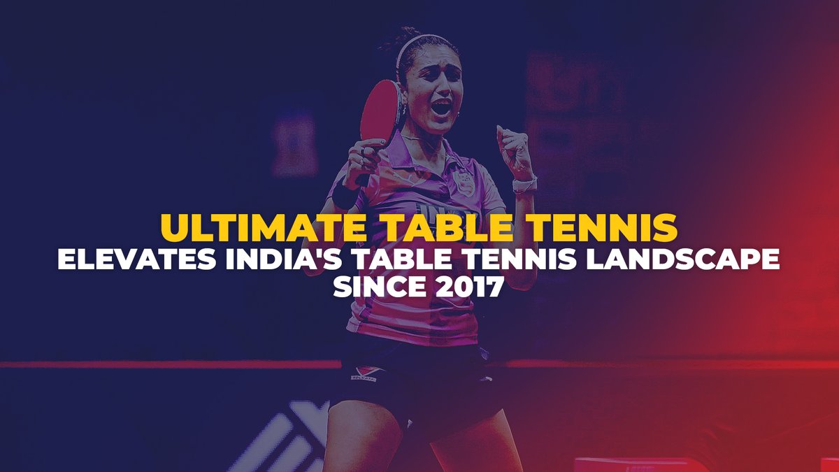 Ultimate Table Tennis Season 4 elevates India's table tennis landscape to new heights! 🏓✨- sporviews.com/f/ultimate-tab…

#UltimateTableTennis #UTTSeason4 #TableTennisRevolution #SportsBusiness #Sporviews