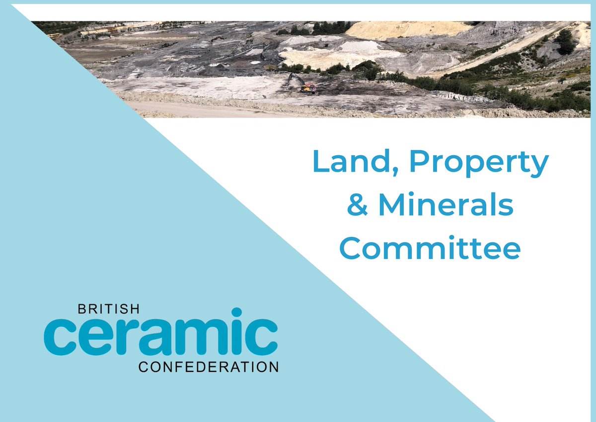 Looking forward to the Land, Property & Minerals meeting tomorrow with planning reform, biodiversity net gain and climate change adaptation on the agenda.
#UKceramics #ceramics #meeting #minerals