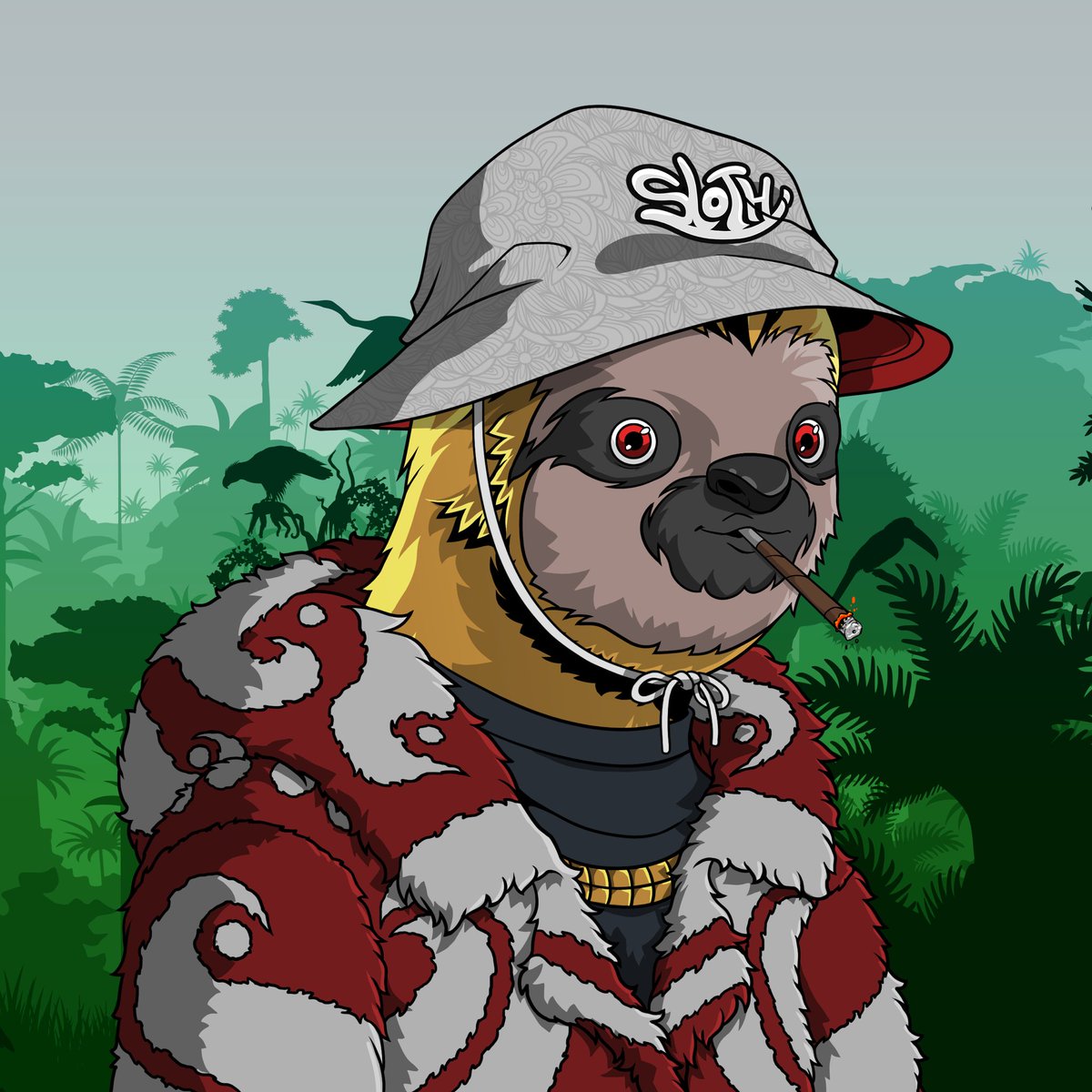 TheSlothsNFT's tweet photo. You don't have to be quick to catch these NFTs - our sloth collection is here for the long haul. 🫡 https://t.co/Ex6pBQYFT7