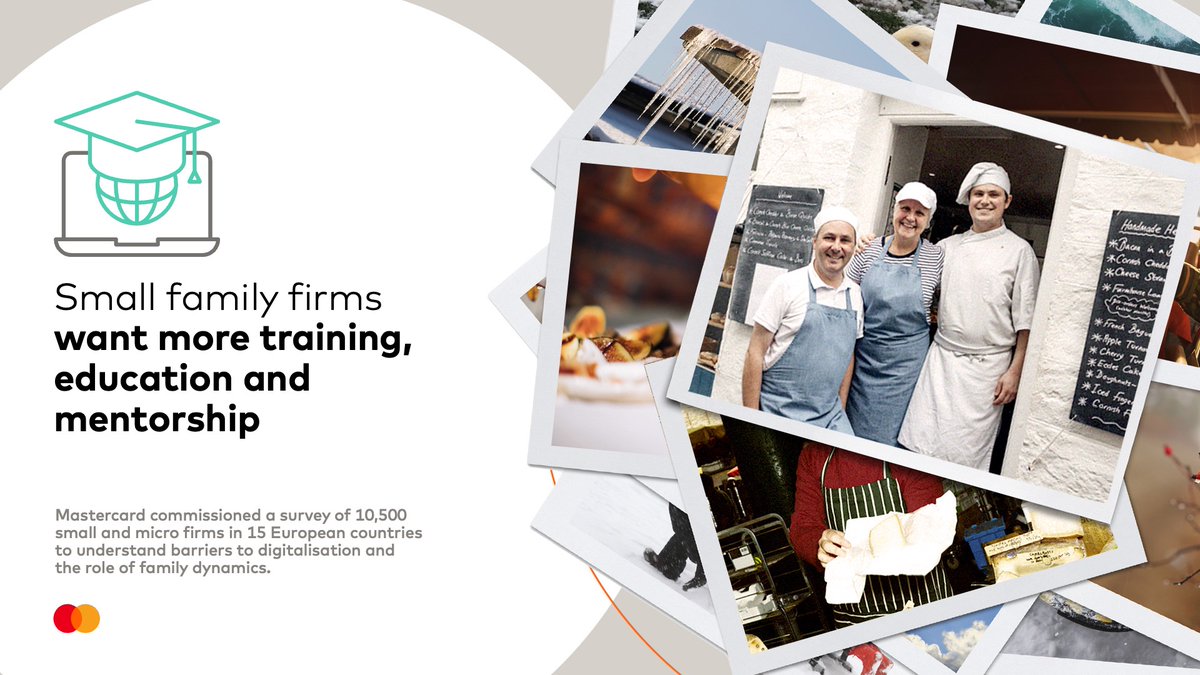 SMEs account for 99% of all European businesses, and many of these are family run. Discover the unique challenges small family firms face in today’s digital economy 👉 mastercard.com/news/europe/en…