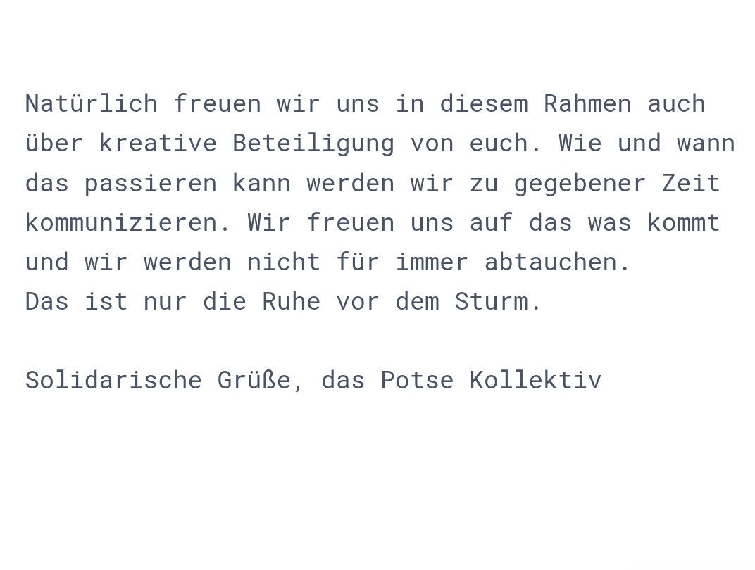Potse_Berlin's tweet photo. Aktuelles Statement und Update vom #Potse Kollektiv zur laufenden Umstrukturierung und Reflektion.
Die Texte sind jeweils auch im Alt Text drin.
#potsebleibt #b1207 #servicetweet https://t.co/1sKc6ScHSy