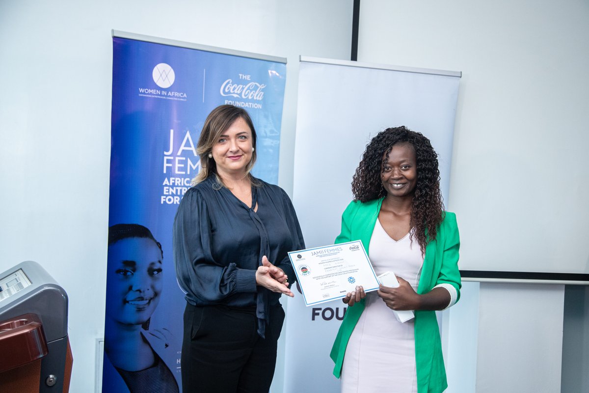 WIAPhilanthropy's tweet photo. With its network of 2,000 corporate clients and 50,000 #TouchPoints in 14 countries, @TouchbyInTouch supports #womenentrepreneurs from #JAMIIFemmes by Coca-Cola Foundation & @WIAInitiative by providing payment solutions, equipment & personalized support. https://t.co/bDlcnk2AAK https://t.co/xdx2uOVbmC