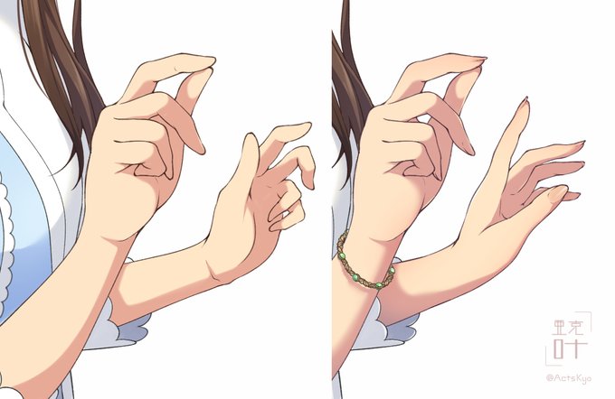 手のお手入れ(水本ゆかり) 