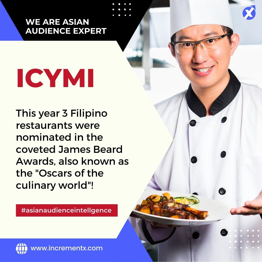 incrementx_ix's tweet photo. Whether you're aiming to engage the vibrant Filipino community or connect with audiences of Chinese, Korean, or Japanese audience, we've got you covered! 

Visit www .incrementx.com now to discover how we can help amplify your reach. 🚀

#FilipinoCuisine #multiculturalmarketing https://t.co/bKlual9Ugz