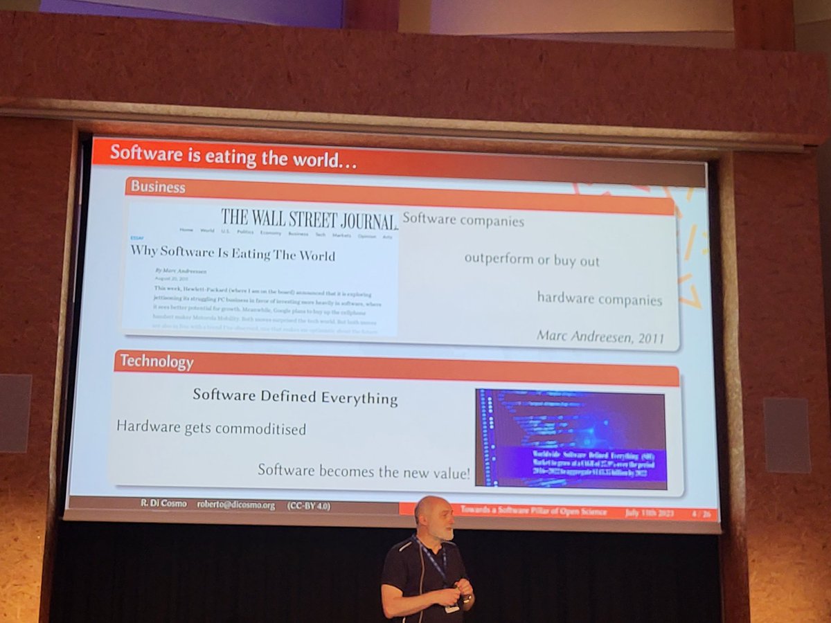 BlueJeansDiva's tweet image. &quot;Software as a pillar of open science...  Where we need software, we need the sourcecode... Preserving the history of the source code is necessary for reproducibility/integrity&quot;

@CERN @SWHeritage @DoNASAScience #softwaredevelopment #software #sourcecode #opensource